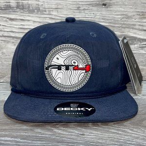 GMC AT4 Topo 3D Classic Rope Hat- Navy